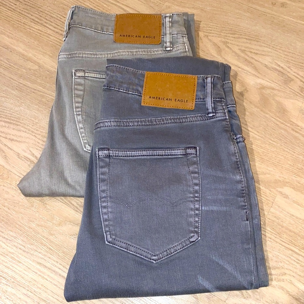 American eagle slim straight jean bundle